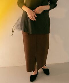 KBF / ケービーエフ スカート | サイドポケットリブタイトスカート