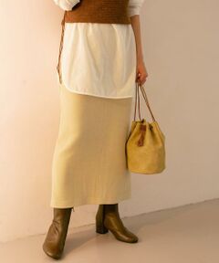 KBF / ケービーエフ スカート | サイドポケットリブタイトスカート