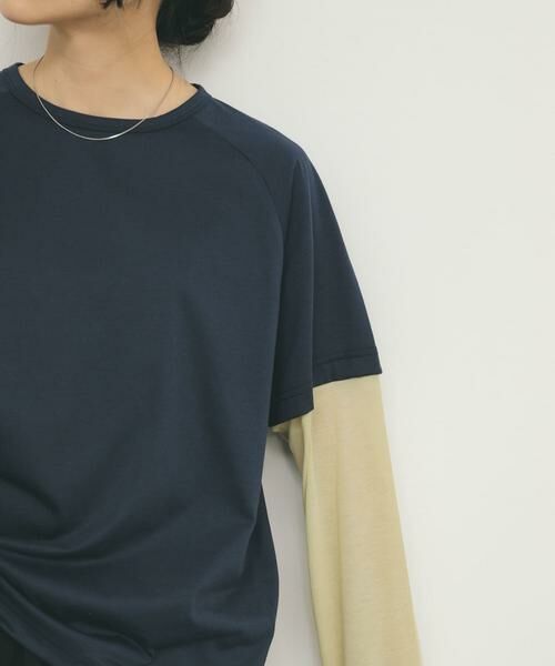 KBF / ケービーエフ Tシャツ | シアースイッチングラグランTEE | 詳細1