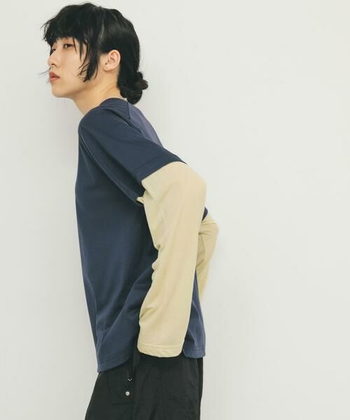 KBF / ケービーエフ Tシャツ | シアースイッチングラグランTEE | 詳細2