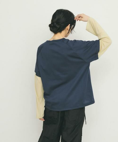 KBF / ケービーエフ Tシャツ | シアースイッチングラグランTEE | 詳細3