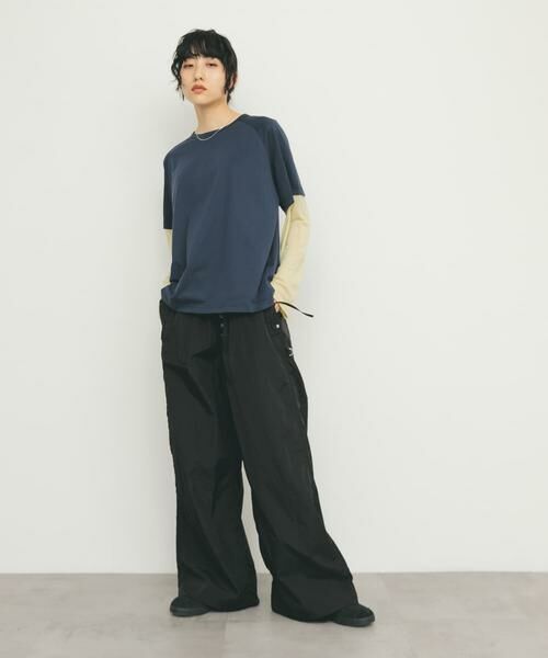 KBF / ケービーエフ Tシャツ | シアースイッチングラグランTEE | 詳細5