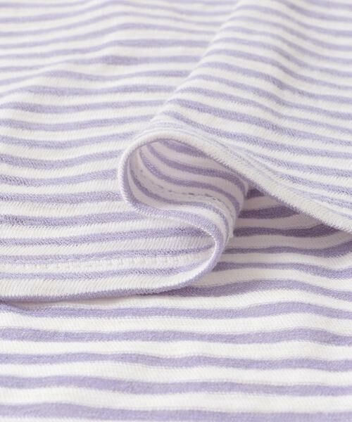 KBF / ケービーエフ Tシャツ | シアーボーダールーズカットソー | 詳細29