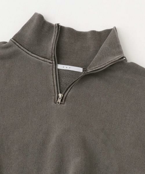 KBF / ケービーエフ スウェット | ハーフZIPリメイクスウェット | 詳細8