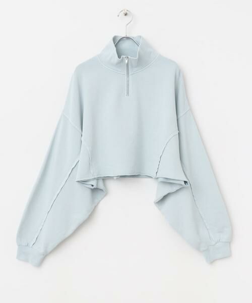 KBF / ケービーエフ スウェット | ハーフZIPリメイクスウェット | 詳細15