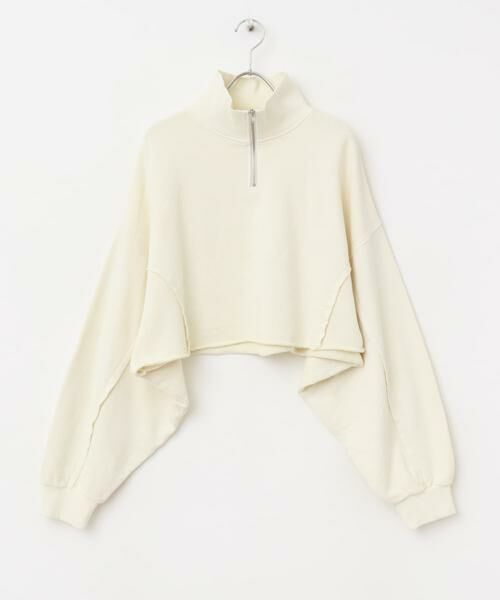 KBF / ケービーエフ スウェット | ハーフZIPリメイクスウェット | 詳細25