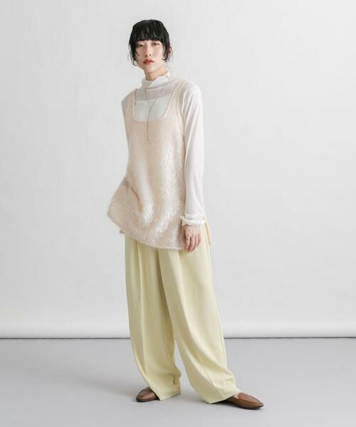 KBF / ケービーエフ タンクトップ | グリッターフェザータンクトップ | 詳細5