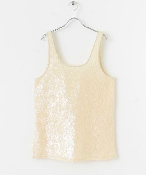 KBF / ケービーエフ タンクトップ | グリッターフェザータンクトップ | 詳細8