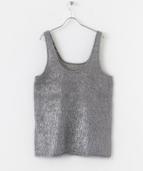 KBF / ケービーエフ タンクトップ | グリッターフェザータンクトップ | 詳細22