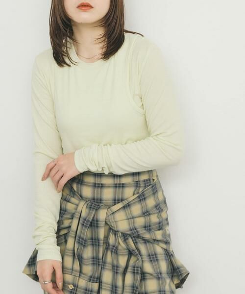 KBF / ケービーエフ Tシャツ | レイヤードライクロンTEE | 詳細1