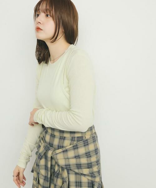 KBF / ケービーエフ Tシャツ | レイヤードライクロンTEE | 詳細5