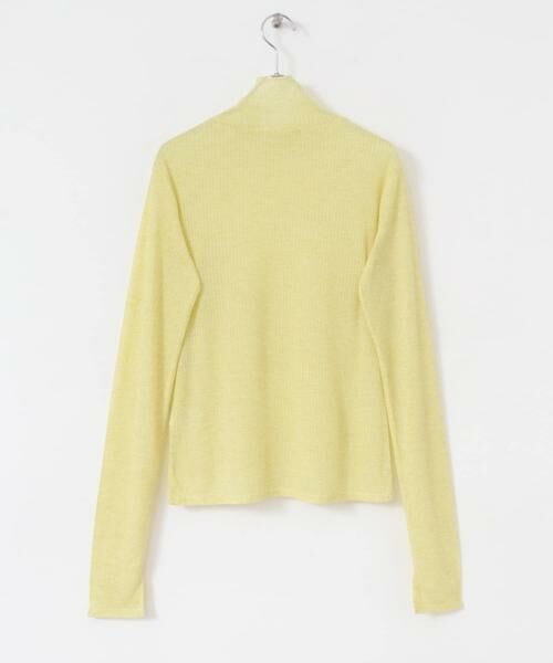 KBF / ケービーエフ Tシャツ | シアーリブハイネックロンTEE | 詳細15