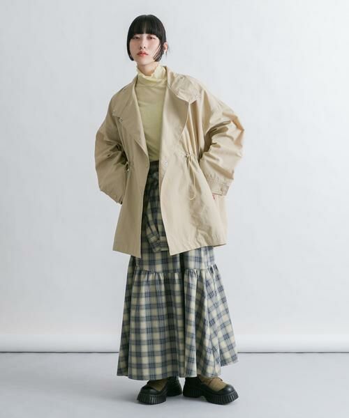 KBF / ケービーエフ Tシャツ | シアーリブハイネックロンTEE | 詳細7