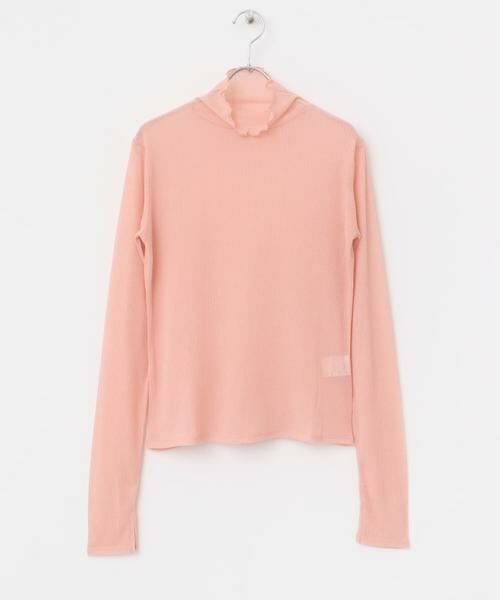 KBF / ケービーエフ Tシャツ | シアーリブハイネックロンTEE | 詳細25