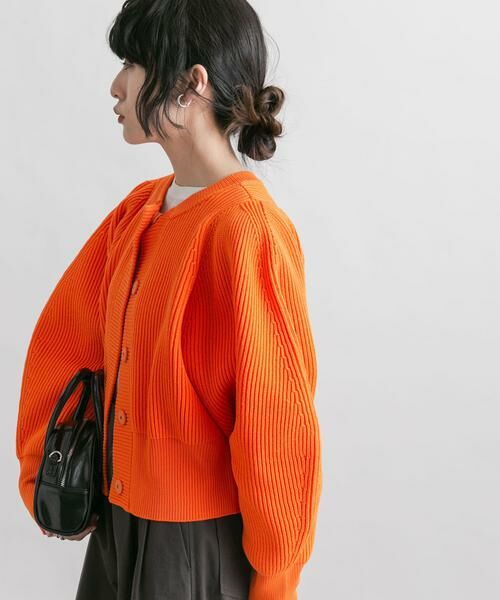 KBF / ケービーエフ カーディガン・ボレロ | フォルムニットカーディガン | 詳細1