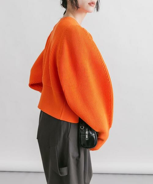 KBF / ケービーエフ カーディガン・ボレロ | フォルムニットカーディガン | 詳細2