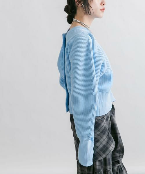 KBF / ケービーエフ カーディガン・ボレロ | フォルムニットカーディガン | 詳細16