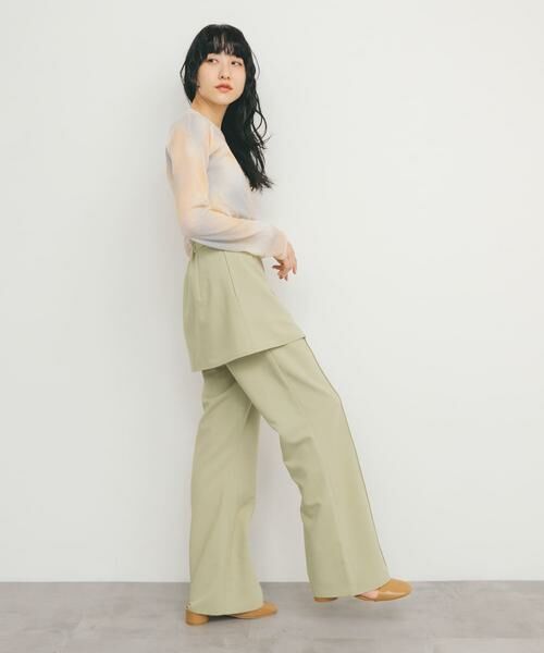 KBF / ケービーエフ ニット・セーター | シアーマーブルニット | 詳細7