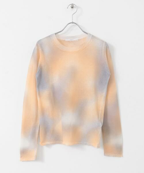 KBF / ケービーエフ ニット・セーター | シアーマーブルニット | 詳細8