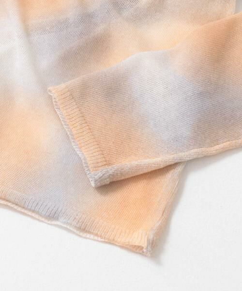 KBF / ケービーエフ ニット・セーター | シアーマーブルニット | 詳細9