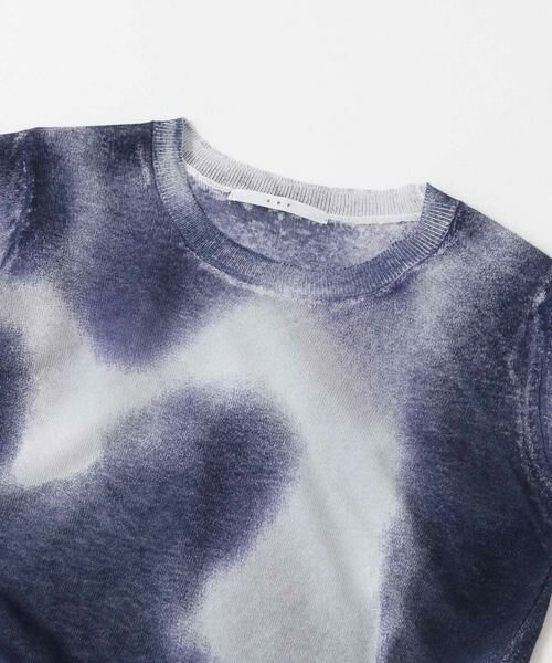 KBF / ケービーエフ ニット・セーター | シアーマーブルニット | 詳細20