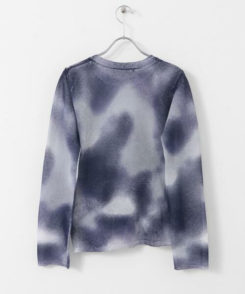 KBF / ケービーエフ ニット・セーター | シアーマーブルニット | 詳細21