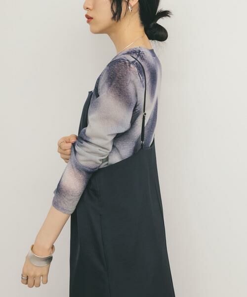 KBF / ケービーエフ ニット・セーター | シアーマーブルニット | 詳細12