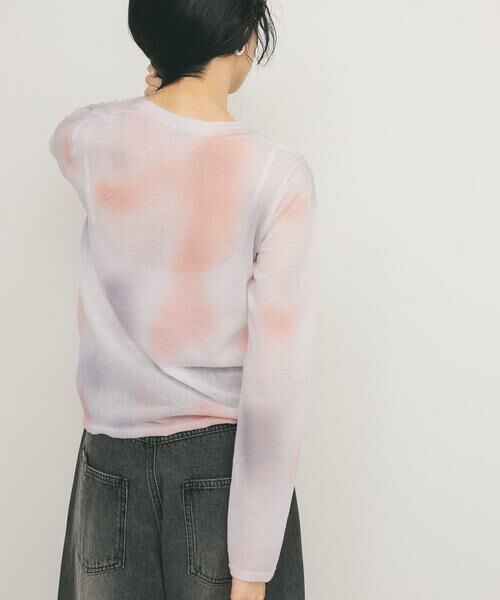 KBF / ケービーエフ ニット・セーター | シアーマーブルニット | 詳細28