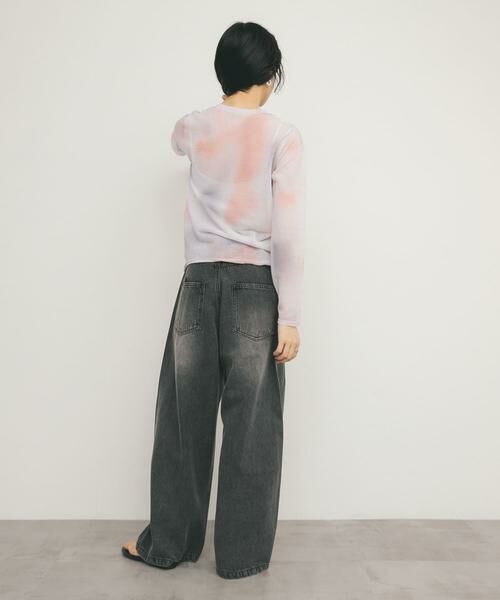 KBF / ケービーエフ ニット・セーター | シアーマーブルニット | 詳細30