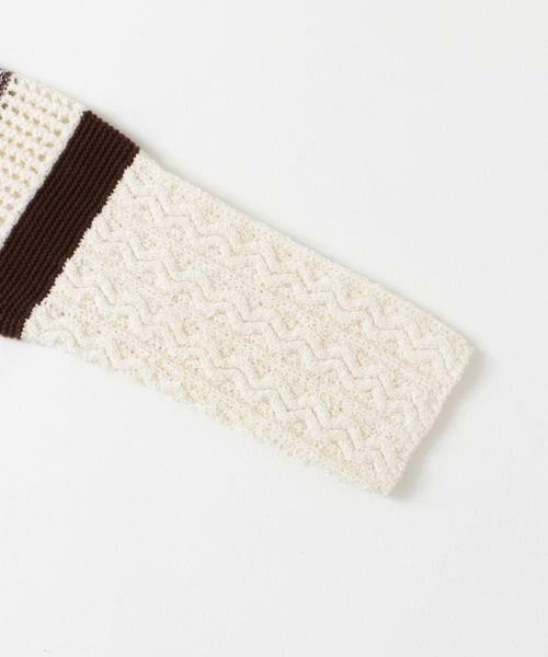 KBF / ケービーエフ カーディガン・ボレロ | パッチワークショートカーディガン | 詳細18