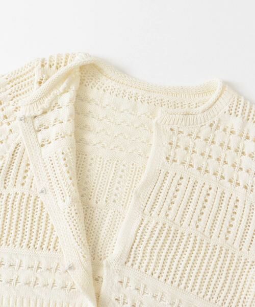 KBF / ケービーエフ カーディガン・ボレロ | パッチワークショートカーディガン | 詳細27