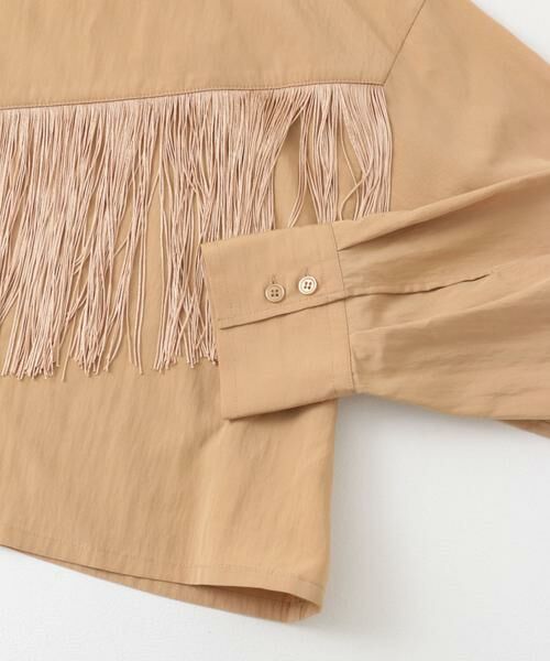 KBF / ケービーエフ シャツ・ブラウス | フリンジデザインシャツ | 詳細23