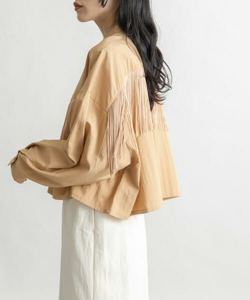 KBF / ケービーエフ シャツ・ブラウス | フリンジデザインシャツ | 詳細17