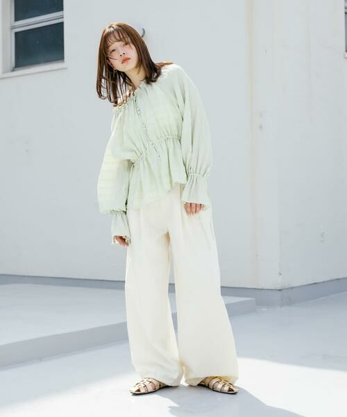 KBF / ケービーエフ シャツ・ブラウス | 2WAYオフショルブラウス | 詳細3