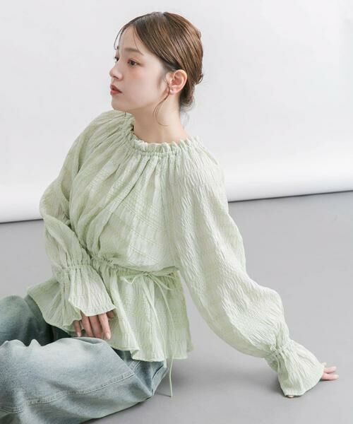 KBF / ケービーエフ シャツ・ブラウス | 2WAYオフショルブラウス | 詳細4