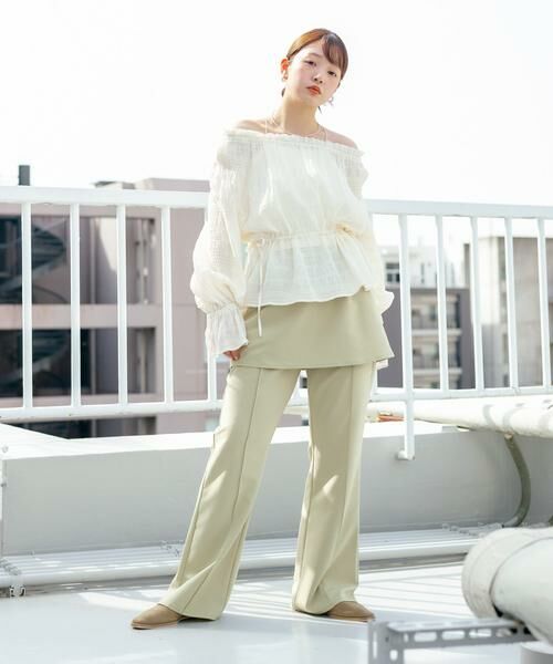 KBF / ケービーエフ シャツ・ブラウス | 2WAYオフショルブラウス | 詳細21