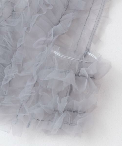 KBF / ケービーエフ シャツ・ブラウス | シアーフリルSETシャツ | 詳細26