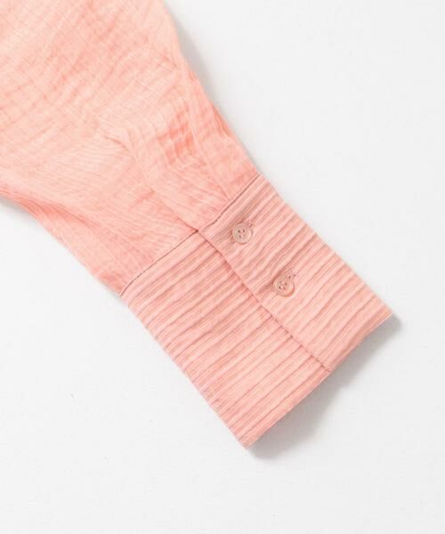 KBF / ケービーエフ シャツ・ブラウス | 2WAYシアーストライプシャツ | 詳細24
