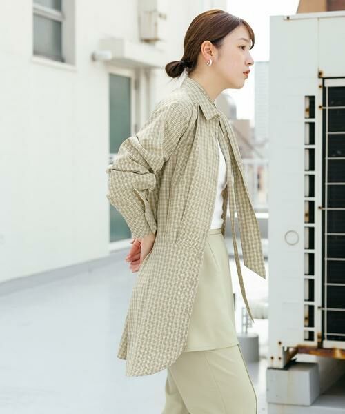 KBF / ケービーエフ シャツ・ブラウス | ウエストマークチェックシャツ | 詳細1
