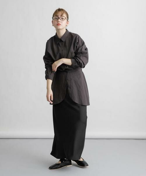 KBF / ケービーエフ シャツ・ブラウス | ウエストマークチェックシャツ | 詳細13