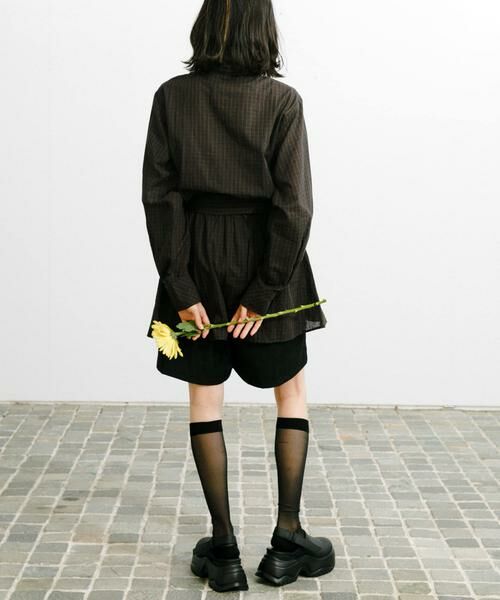 KBF / ケービーエフ シャツ・ブラウス | ウエストマークチェックシャツ | 詳細16