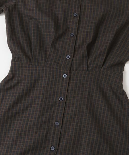 KBF / ケービーエフ シャツ・ブラウス | ウエストマークチェックシャツ | 詳細18