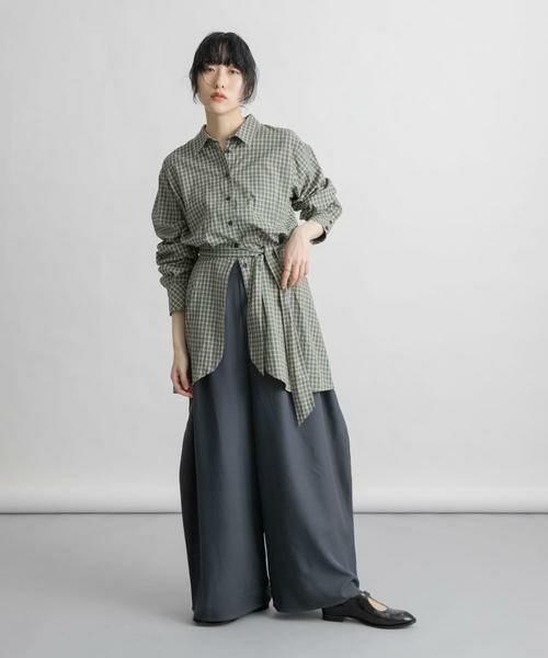 KBF / ケービーエフ シャツ・ブラウス | ウエストマークチェックシャツ | 詳細23