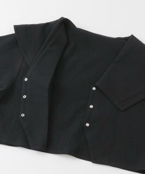 KBF / ケービーエフ シャツ・ブラウス | ワイドカラークロップドブラウス | 詳細20