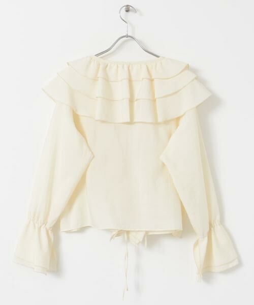 KBF / ケービーエフ シャツ・ブラウス | フリルカラーリボンブラウス | 詳細25