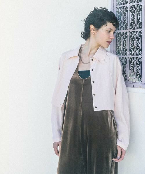 KBF / ケービーエフ シャツ・ブラウス | バックギャザークロップドシャツ | 詳細6