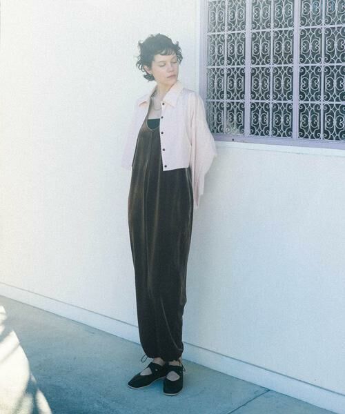 KBF / ケービーエフ シャツ・ブラウス | バックギャザークロップドシャツ | 詳細9