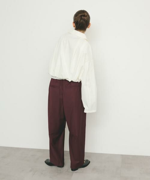 KBF / ケービーエフ シャツ・ブラウス | バックギャザークロップドシャツ | 詳細23