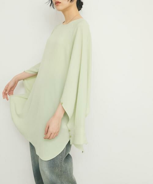 KBF / ケービーエフ チュニック | 2WAYスリットスリーブチュニック | 詳細1