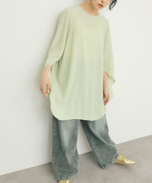 KBF / ケービーエフ チュニック | 2WAYスリットスリーブチュニック | 詳細4